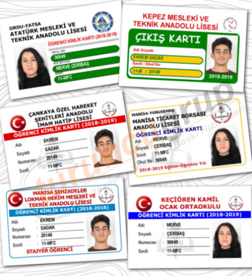 Öğrenci Kimlik Kartı Baskısı