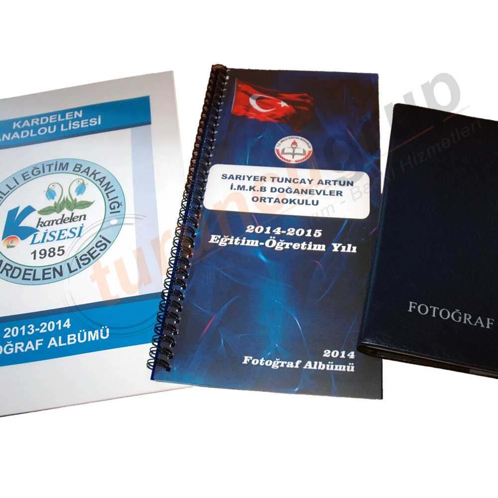 Okul İdareci Albümü Baskısı