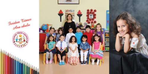 Kelebek Okul Albümü Şablonu